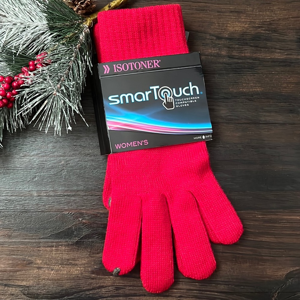 NWT Red Isotoner Smart Touch Women’s Gloves